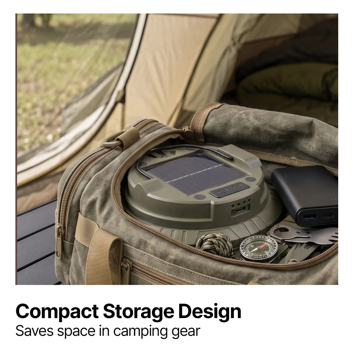 LumiCamp 3-in-1 Solar Lantern