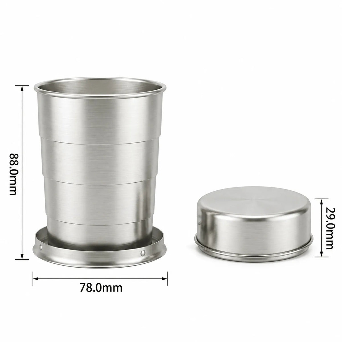 PocketSip Stainless Steel Cup