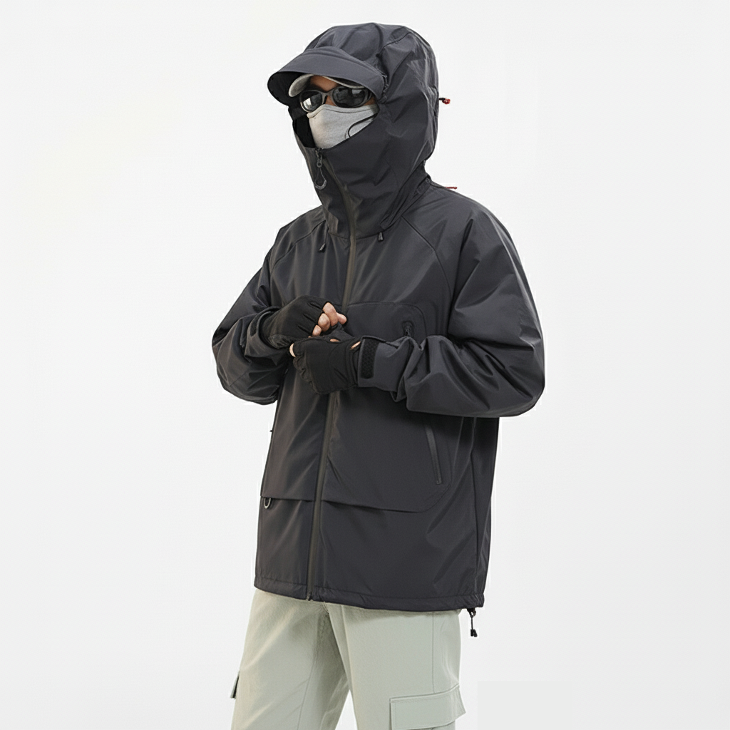 Venture Outdoor Jacket – Triple-layer Teflon fabric: water-repellent, stain-resistant, and windproof