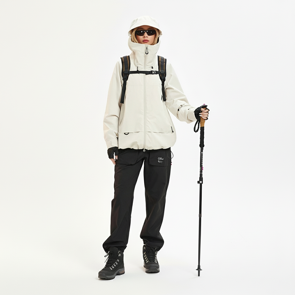 Venture Outdoor Jacket – Triple-layer Teflon fabric: water-repellent, stain-resistant, and windproof