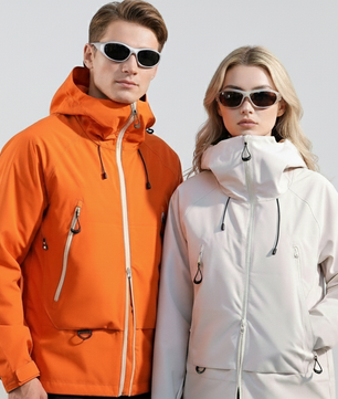 Venture Outdoor Jacket – Triple-layer Teflon fabric: water-repellent, stain-resistant, and windproof