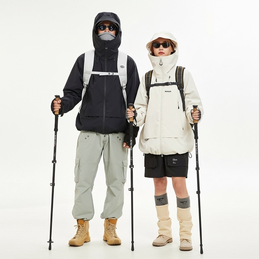 Venture Outdoor Jacket – Triple-layer Teflon fabric: water-repellent, stain-resistant, and windproof