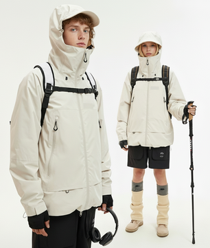 Venture Outdoor Jacket – Triple-layer Teflon fabric: water-repellent, stain-resistant, and windproof