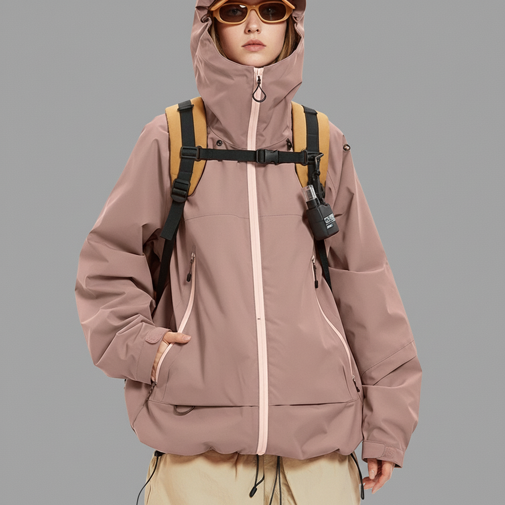 Venture Outdoor Jacket – Triple-layer Teflon fabric: water-repellent, stain-resistant, and windproof
