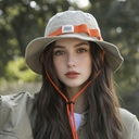 Band bucket hat – suitable for hiking, outings, picnics, and camping.