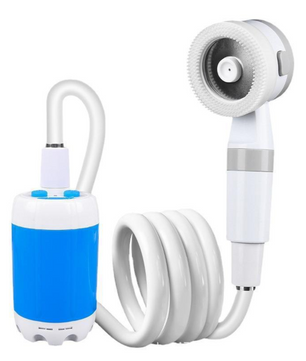 Portable Rechargeable Water Pump – Outdoor Bathing Essential for Camping, Dorms & Travel