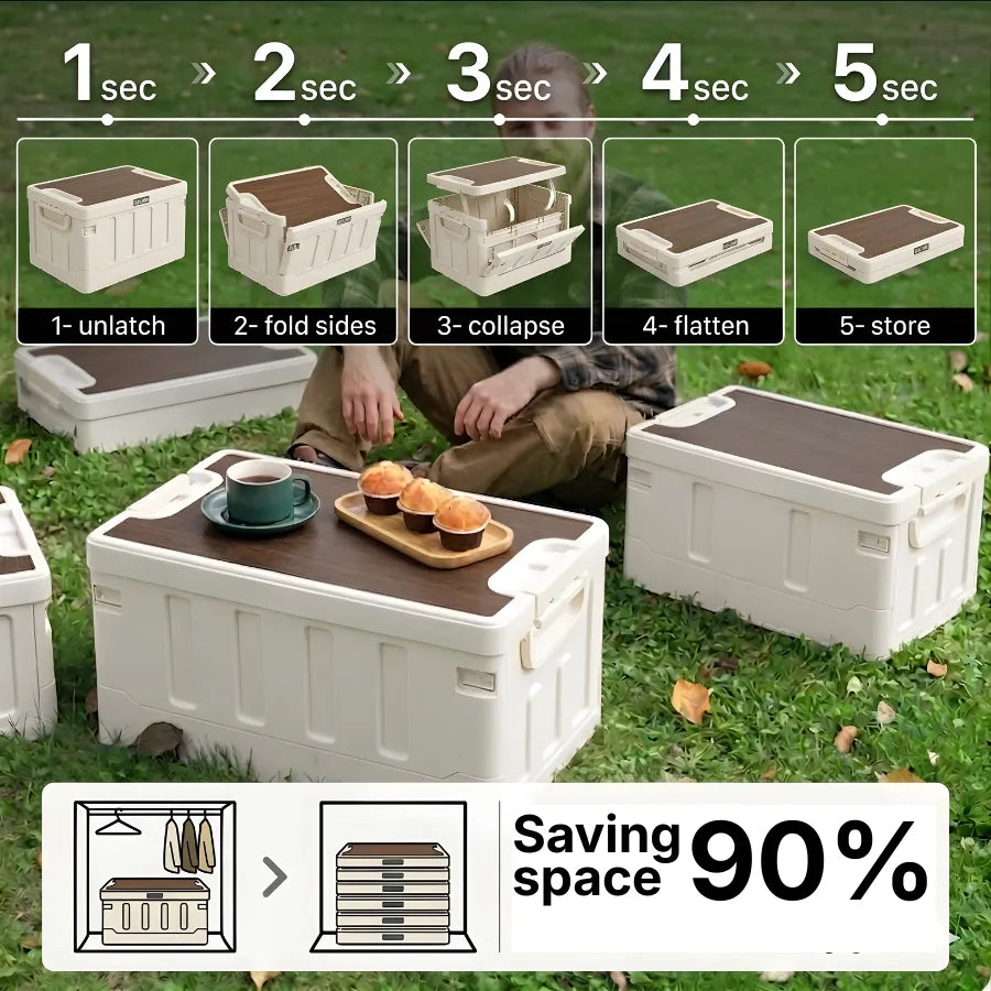 BOXABLE Premium Foldable Outdoor Storage Box