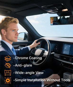 HD Wide Vision Rearview Mirror