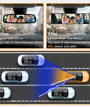 HD Wide Vision Rearview Mirror