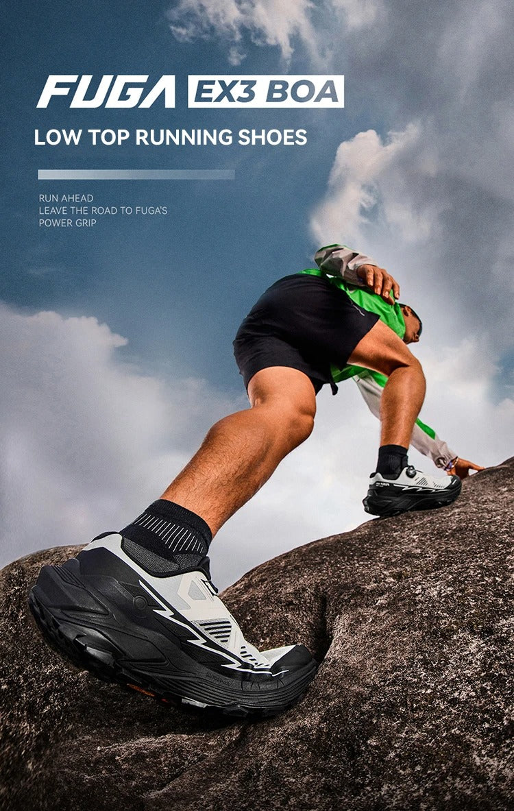 KAILAS Fuga EX 3 BOA Trail Running Shoes – Men’s Breathable Hiking & Sports Sneakers
