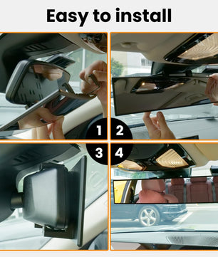HD Wide Vision Rearview Mirror