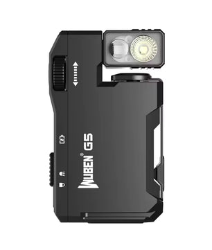 Rechargeable EDC Flashlight 400 Lumens Portable Mini Light for Everyday Carry & Outdoor Use