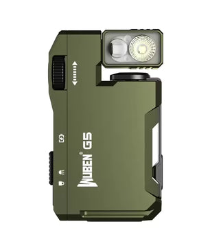 Rechargeable EDC Flashlight 400 Lumens Portable Mini Light for Everyday Carry & Outdoor Use