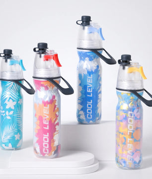Misty Summer Mist Cooling Sports Water Bottle