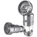 Outdoor Fan with Integrated Light – Speaker – USB Charging ultra versatile