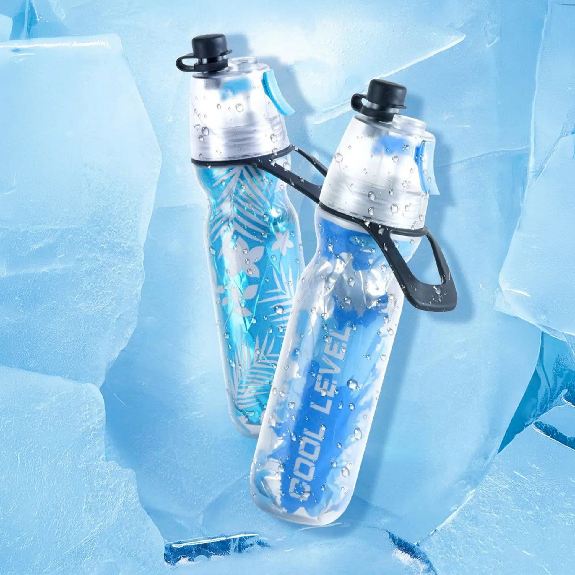 Misty Summer Mist Cooling Sports Water Bottle