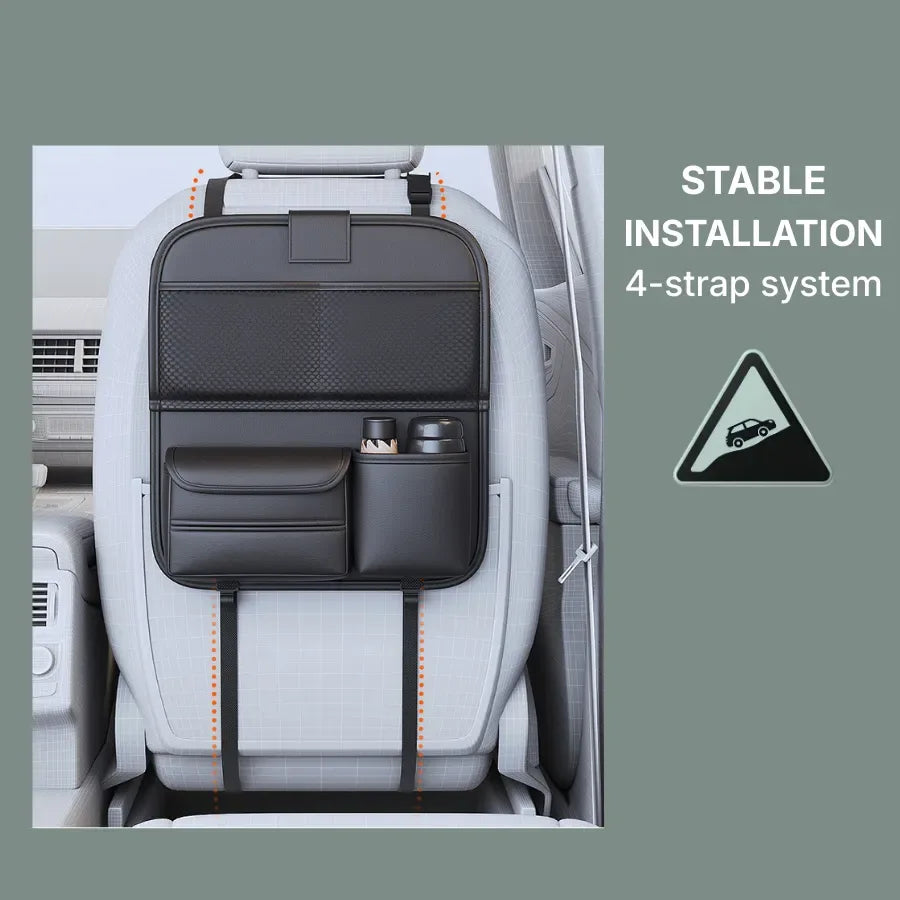 setago-elite-car-organizer-4-strap-installation - Setago