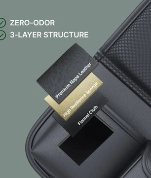 setago-elite-car-organizer-nappa-leather-3-layer - Setago