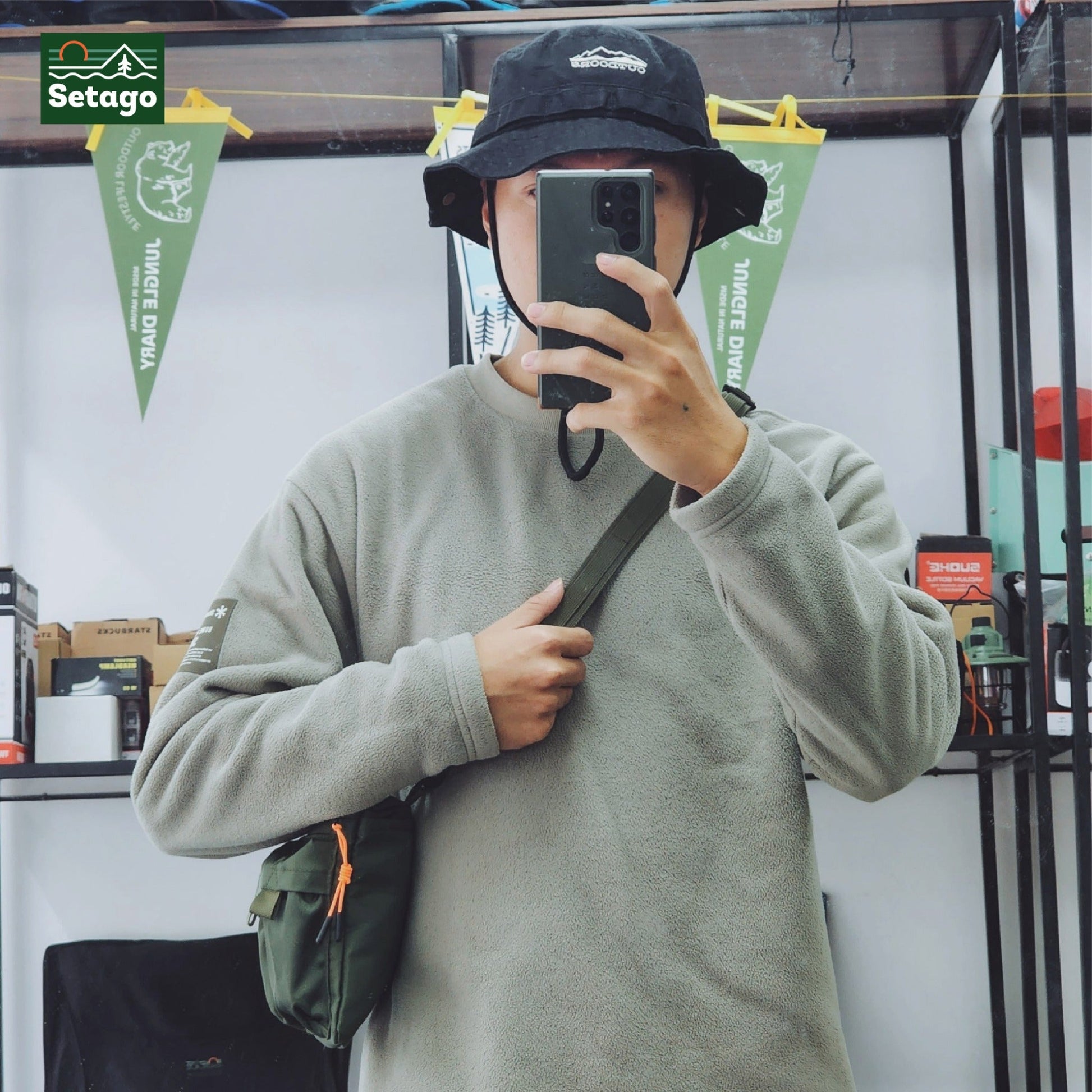 Mili bag multi purpose crossbody – versatile outdoor sling bag inspired by military style.