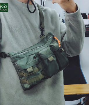 Mili bag multi purpose crossbody – versatile outdoor sling bag inspired by military style.