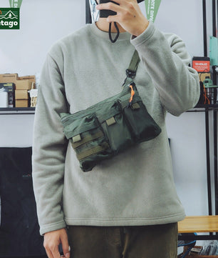 Mili bag multi purpose crossbody – versatile outdoor sling bag inspired by military style.