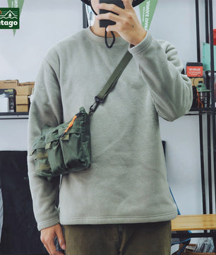 Mili bag multi purpose crossbody – versatile outdoor sling bag inspired by military style.