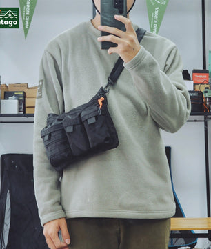 Mili bag multi purpose crossbody – versatile outdoor sling bag inspired by military style.