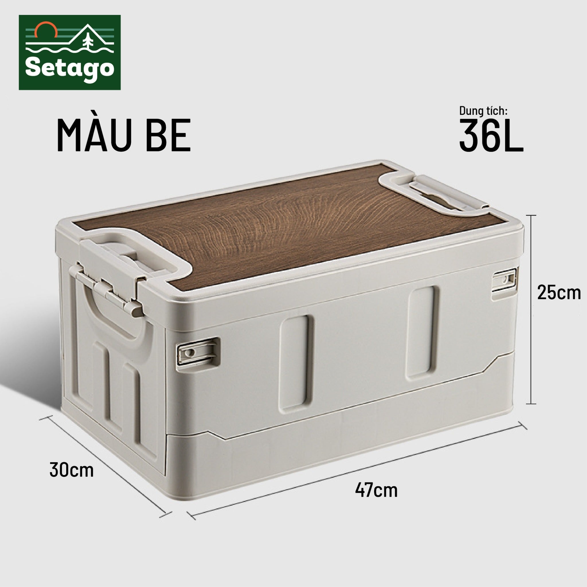 BOXABLE Premium Foldable Outdoor Storage Box